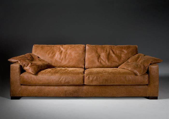 Sofa, Antikleder, 2-Sitzer